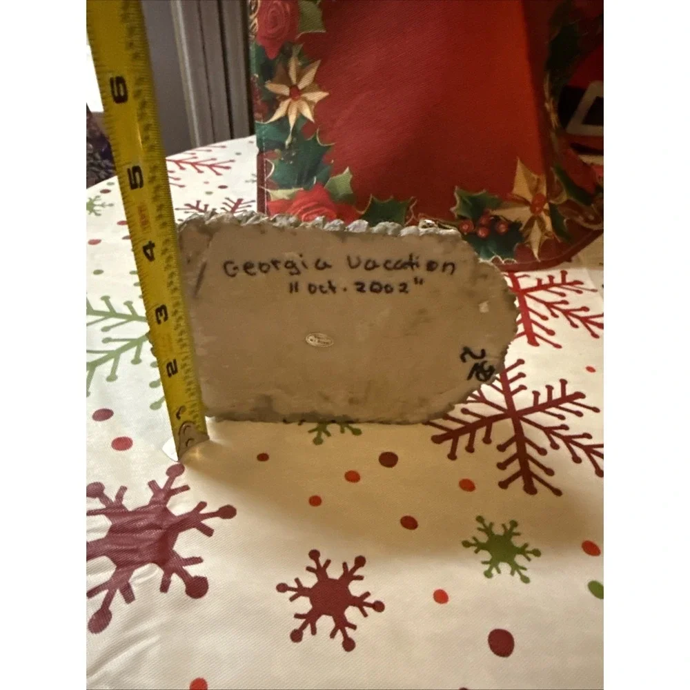 Santa's Toy Workshop Christmas House Figurine Snow Village Decorations Authentic